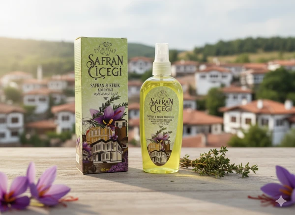 Safran Çiçeği Safran Kekik Kolonya 150 ml sprey