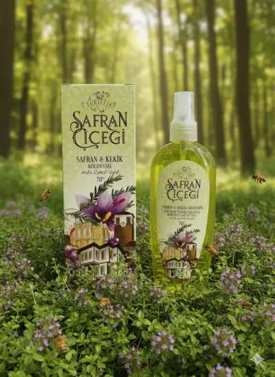 Safran Çiceği Safran Kekik Kolonya 150 ml sprey