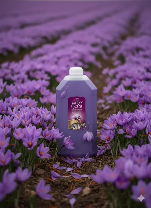 Safran Çiçeği Mor Safran Kolonya 5 litre