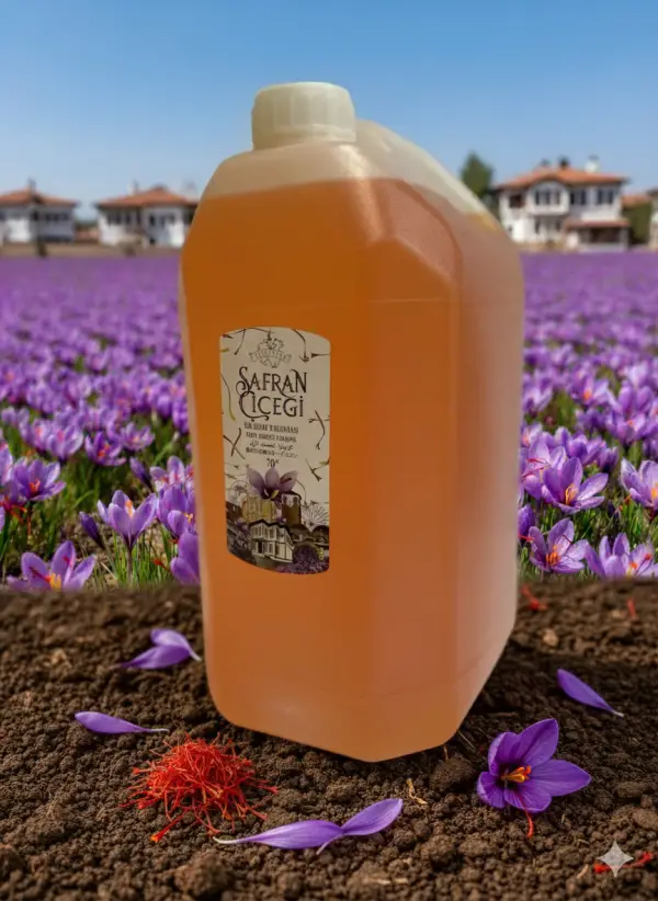 Safran Çiceği İlk Hasat Kolonya 5 litre bidon 