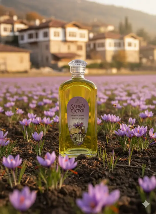Safran Çiceği Safran Kolonya 400 ml Cam Şise Dökme