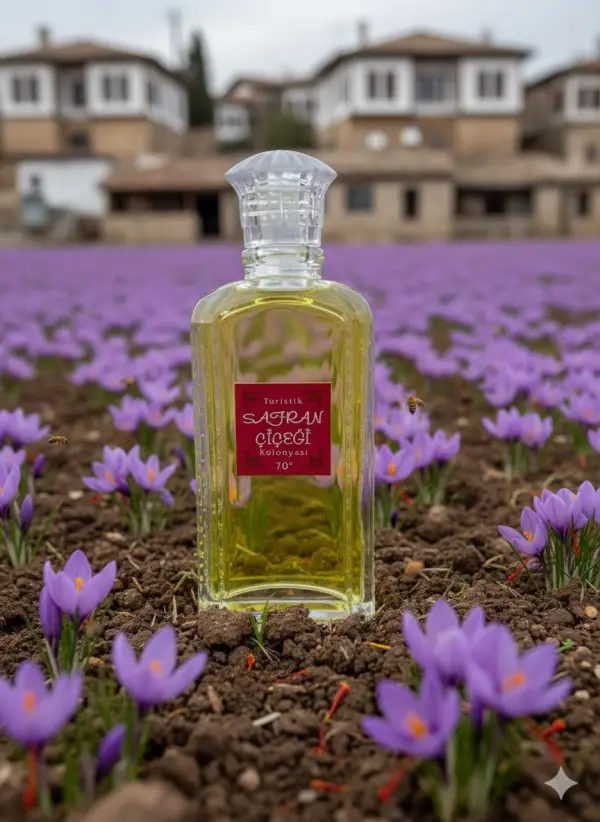 Safran Çiceği Safran Kolonya 200 ml Cam Şise Dökme