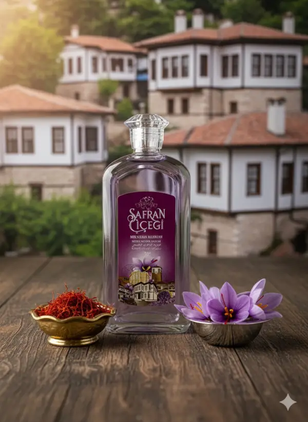 Safran Çiceği Mor Safran Kolonyası 400 ml Cam Şise Dökme