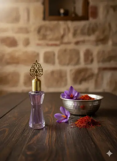 Safran Çiçeği Mor Safran Kolonya 100 ml Dökme