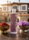Safran Çiçeği Mor Safran Kolonya 400 ml Kristal Cam Şise Dökme