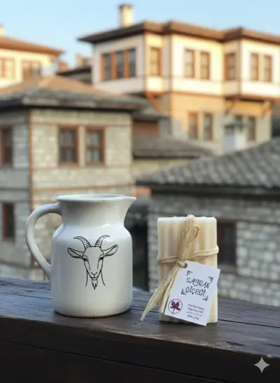 Safran Çiceği Keçi Sütlü Sabun 80 gr