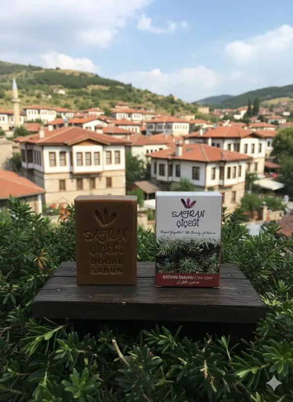 Safran Çiceği Katran Sabun 100 gr