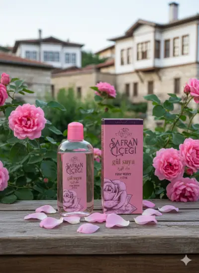 Safran Çiceği Saf Gül Suyu 200 ml