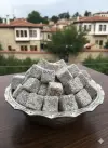 1 kg Hindistan Ceviz Kaplı İncirli Duble Antep Fıstıklı Lokum