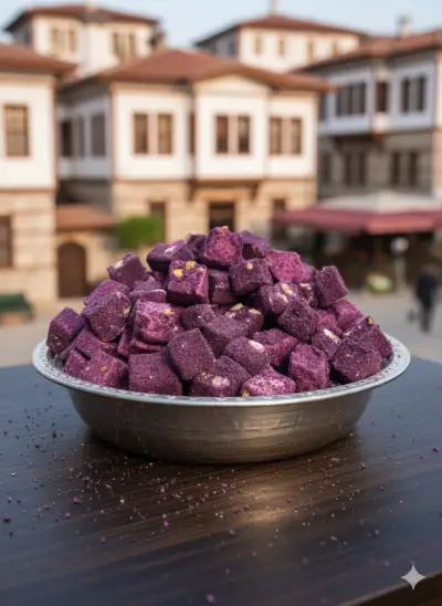 1 kg Ahududu lokum Duble Antep Fıstıklı Lokum