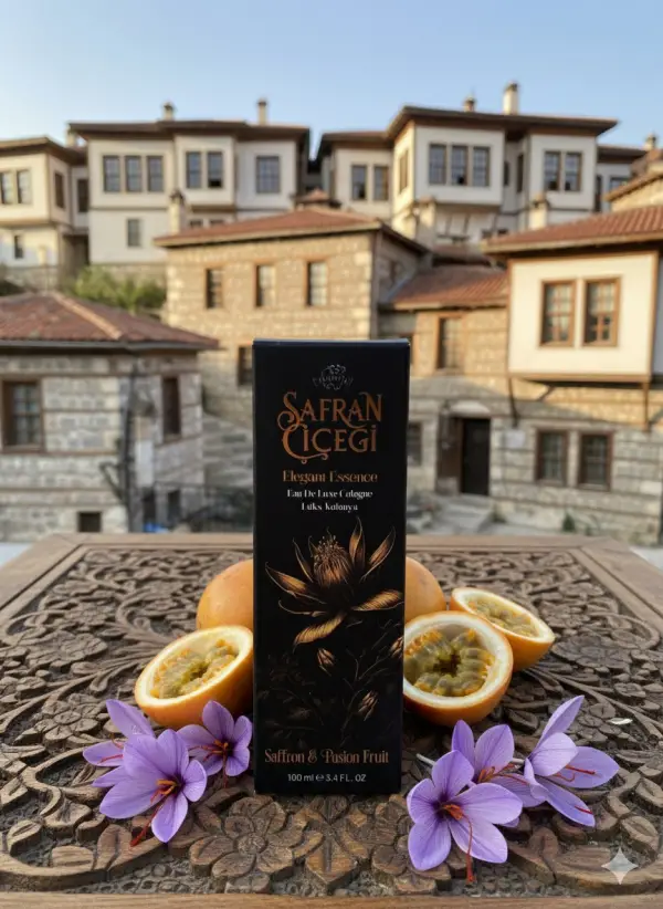 Safran Çiceği Premium Safran Tutku Meyvesi Lüks Kolonya 100 ml Sprey 