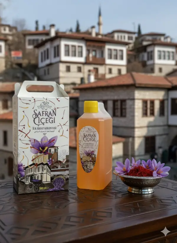 Safran Çiceği İlk Hasat Kolonya 900 ml Bidon