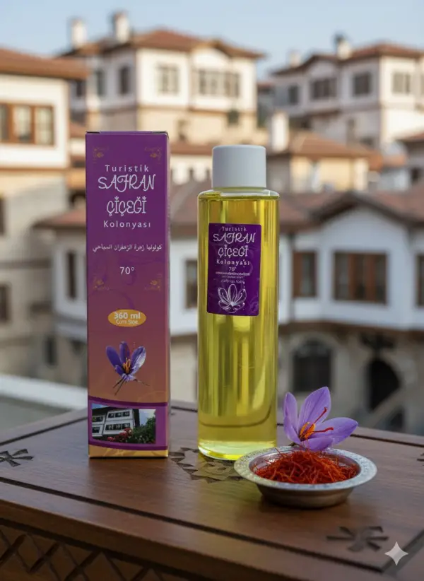 Safran Çiceği Safran Kolonya Nostalji Kutu 360 ml Cam Şise Dökme