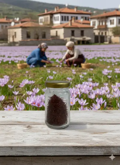 Safran Çiceği Safranbolu Yerli Safranı 5 gr