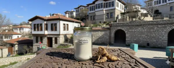 Safran Çiceği Safranbolu Yerli Dağ Sahlep 50 gr