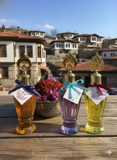 Safran Çiceği Safran-Mor Safran-İlk Hasat Kolonya Hürrem Şise 200 ml 