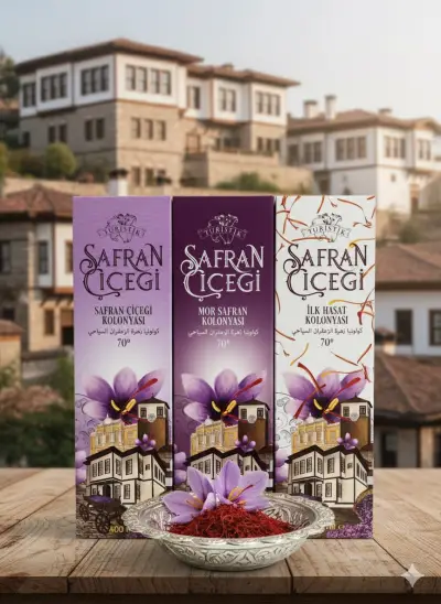 Safran Çiceği Safran-Mor Safran-İlk Hasat Kolonya 400 ml Dökme