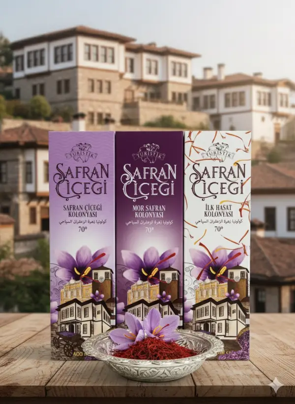 Safran Çiceği Safran-Mor Safran-İlk Hasat Kolonya 400 ml Dökme