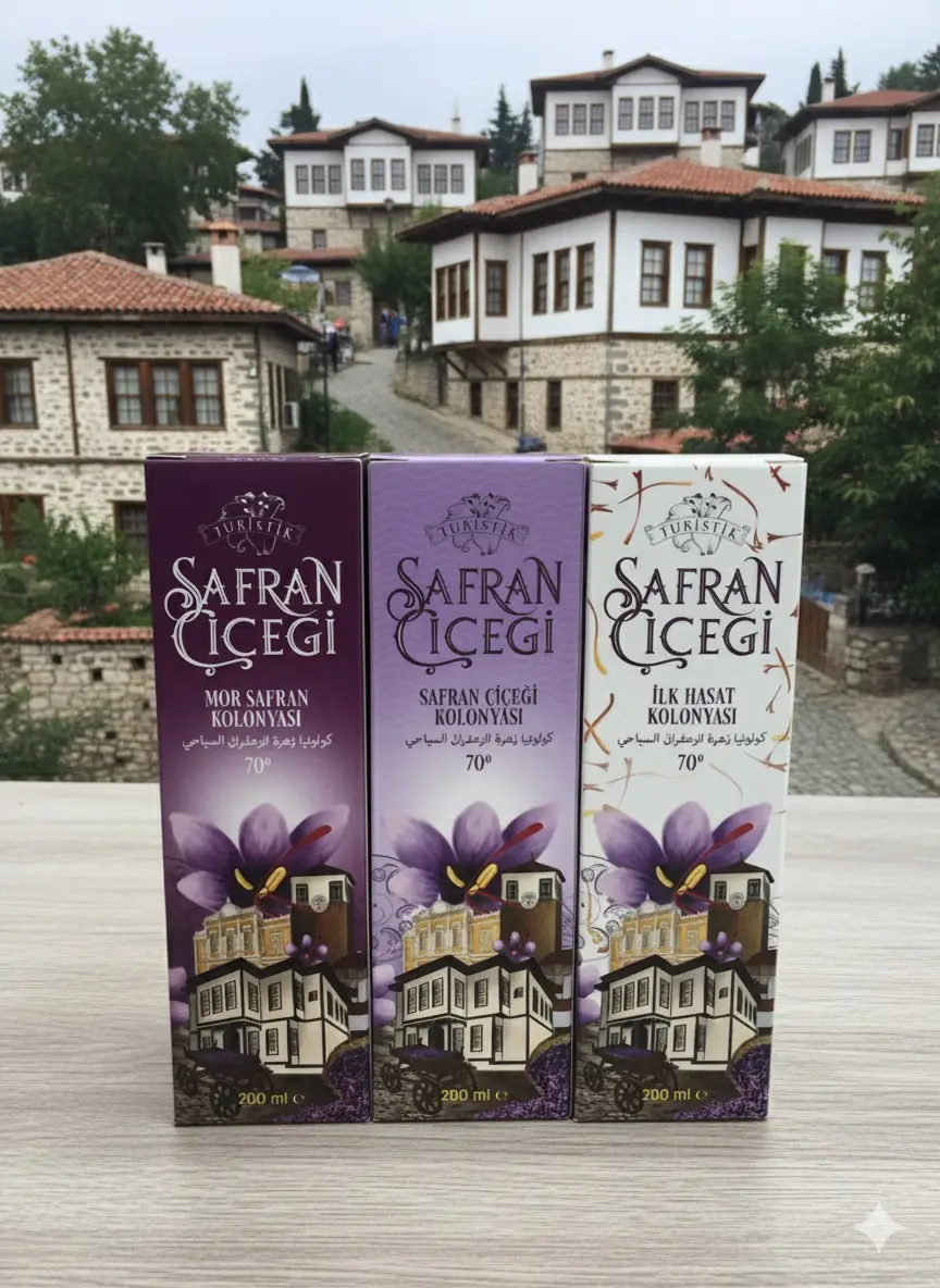 Safran Çiceği Safran-Mor Safran-İlk Hasat Kolonya 200 ml Dökme
