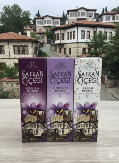 Safran Çiceği Safran-Mor Safran-İlk Hasat Kolonya 200 ml Dökme