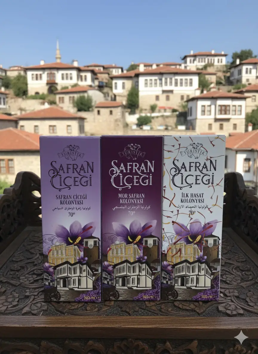 Safran Çiceği Safran-Mor Safran-İlk Hasat Kolonya 150 ml Sprey