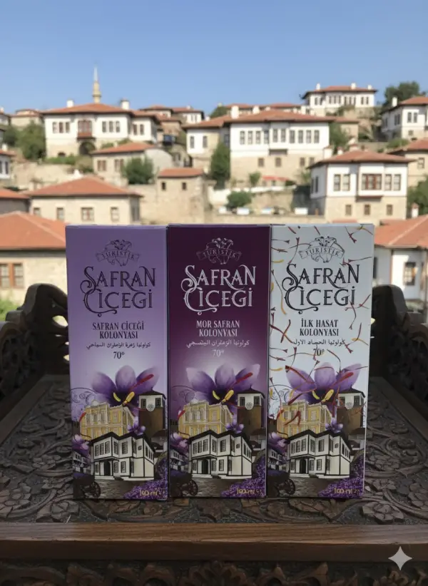 Safran Çiceği Safran-Mor Safran-İlk Hasat Kolonya 150 ml Sprey