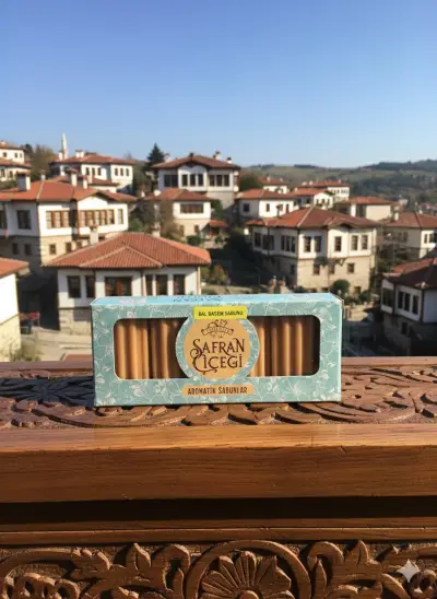 Safran Çiçeği Bal Badem Sabunu  80 gr 4 adet