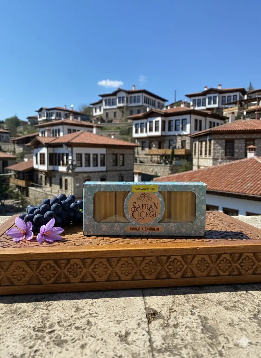 Safran Çiçeği Safran Siyah Üzüm Sabunu  80 gr 4 adet