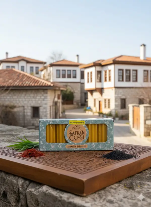 Safran Çiçeği Safran Çörekotu Sabunu  80 gr 4 adet