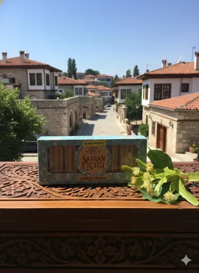 Safran Çiçeği Ihlamur Sabunu  80 gr 4 adet