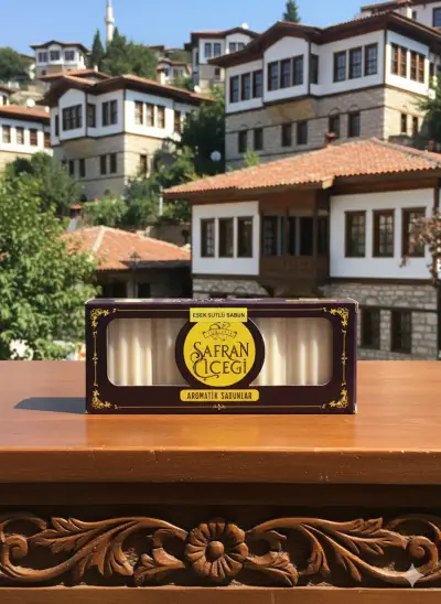 Safran Çiçeği Eşek Sütü Sabunu  80 gr 4 adet
