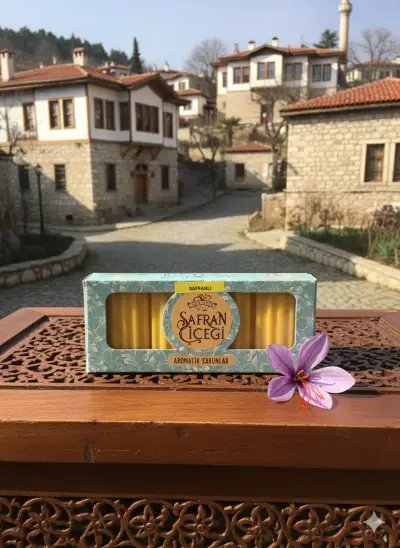 Safran Çiçeği Safran Sabunu  80 gr 4 adet