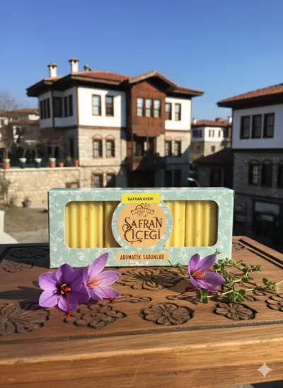 Safran Çiçeği Safran Kekik Sabunu  80 gr 4 adet
