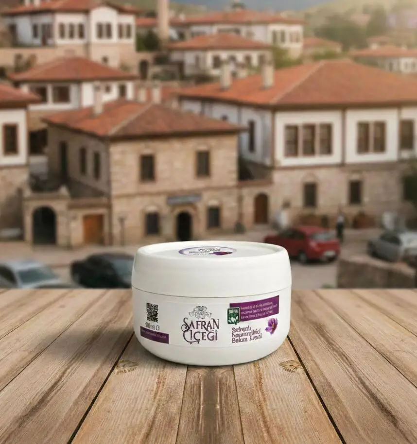 Safran Çiçeği Safranlı Nemlendirici E Vitaminli Bakım Kremi 